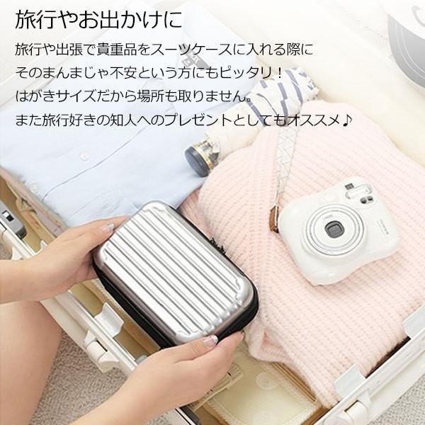 スーツケース型 ポーチ ミニスーツケース ハードケース 小物ポーチ 化粧ポーチ コスメポーチ 収納ケース 小物入れ トラベルポーチ ケースポーチhzb Sisxshzb Labbingshop 通販 Yahoo ショッピング