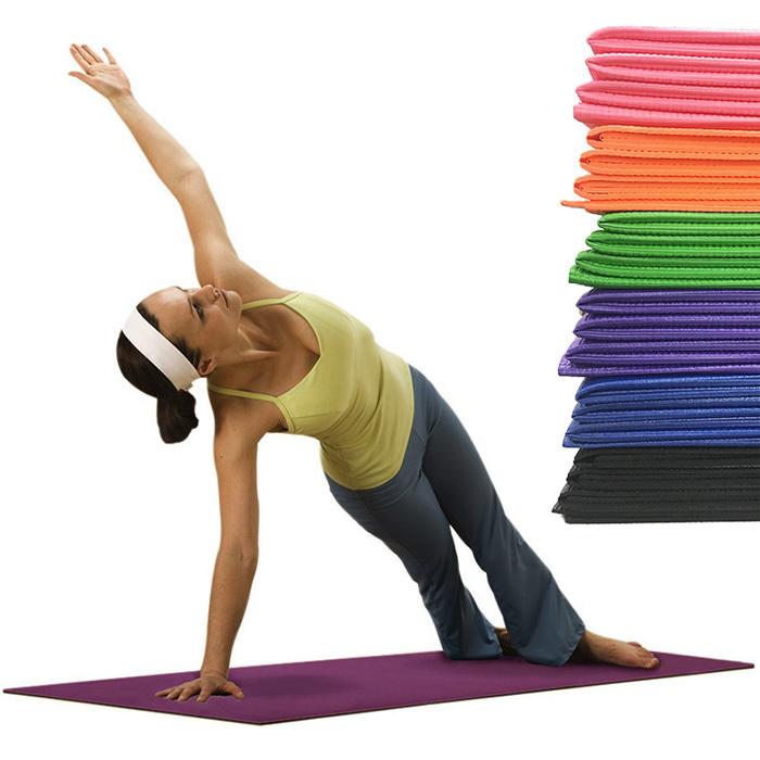 爆買い ヨガマット 4mm 折りたたみ ストレッチ バランス ホットヨガ トレーニングマット エクササイズマット ダイエット 送料無料 折畳ヨガマット04 Wantannas Go Id