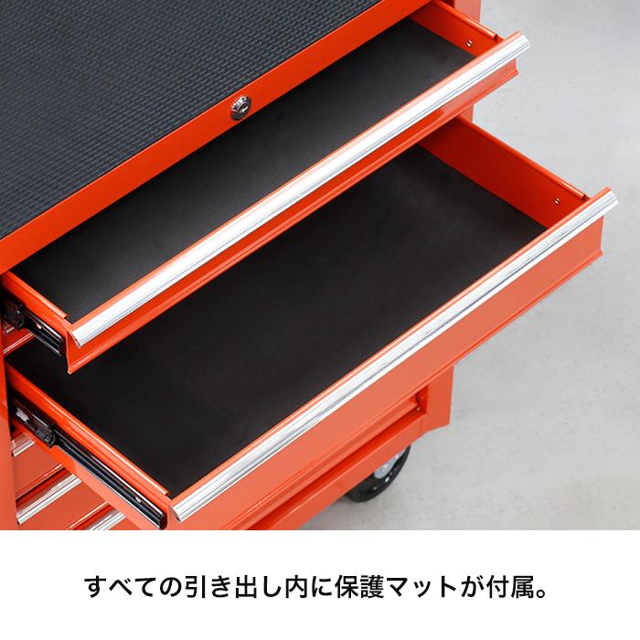 7段 工具箱 ローラーキャビネット 特大キャスター付 工具 7段 工具箱 ローラーキャビネット 特大キャスター付 工具