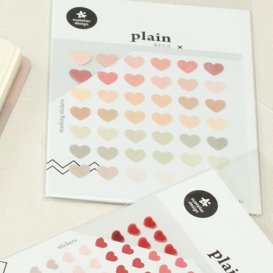 S&Cコーポレーション シール Plan Deco 3シート入り Plain S&Cコーポレーション シール Plan Deco 3シート入り Plain