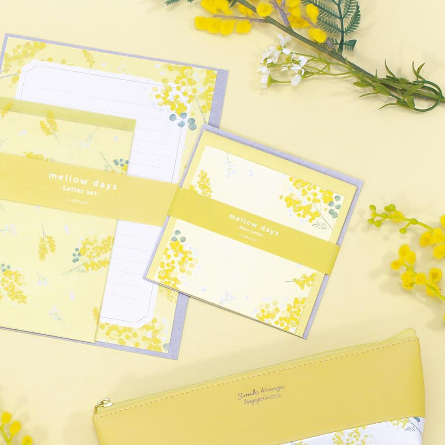 メローデイズ／ミニレター おしゃれ 大人 かわいい 可愛い 花柄 便箋