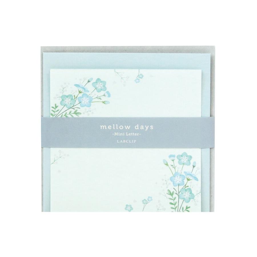 メローデイズ／ミニレター おしゃれ 大人 かわいい 可愛い 花柄 便箋