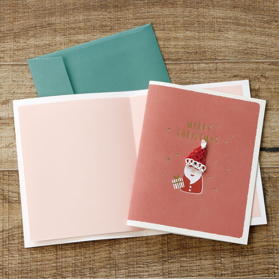 水引ワークス／クリスマスカード 封筒 Xmas メッセージカード
