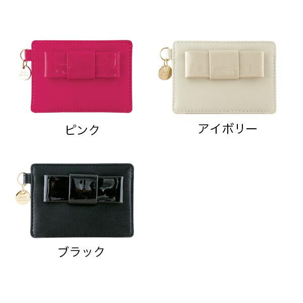 3点セット　デイジー シリーズ パテント エナメル 財布 名刺入れ キーケース D.A.D ハナセナイ スマートキーケース タイプ モノグラムレザー