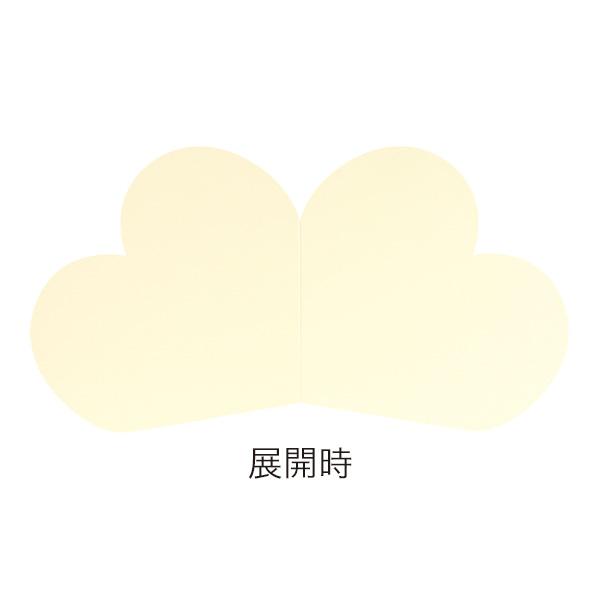 ハートM全3色 スクラップカード 卒業 送別会 プレゼント 色紙 寄せ書き