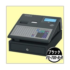 東芝テック 電子レジスター FS-700-B-R(ブラック）サーマルレシート10