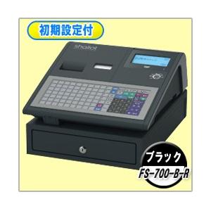 東芝テック 電子レジスター FS-700-B-R-F(ブラック)(初期設定付