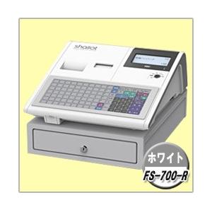 東芝テック 電子レジスター FS-700-R(ホワイト）サーマルレシート10巻
