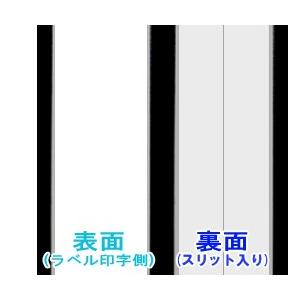 感熱ラベルロール紙（幅80mm）裏面スリット入　1巻当り45m巻　10巻　／商品番号 [30303］