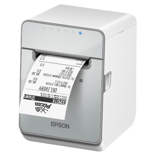 レシートプリンター　EPSON製TM-L100　白　黒　[識別コード：10240　10241]
