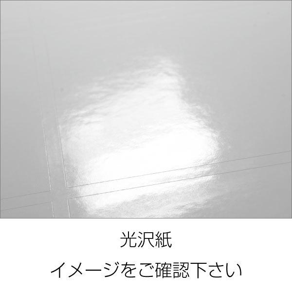 ラベル シール 用紙 A4 6面 日本製 光沢紙 レーザープリンター