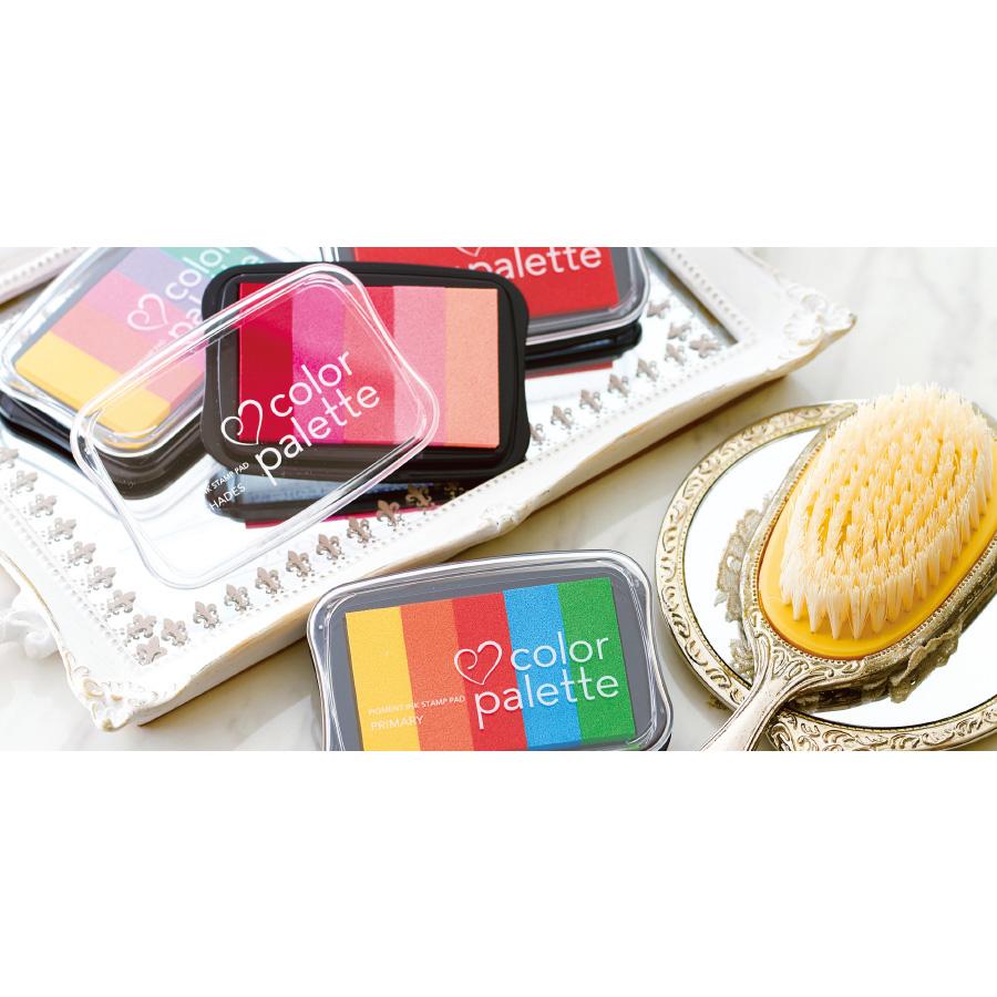 ツキネコ カラーパレット5色コンビ パープルシェイド cp-506