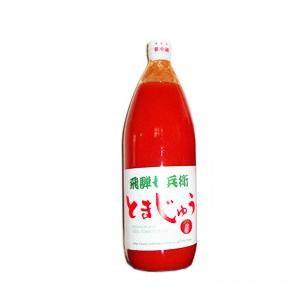 【産地直送・送料無料】飛騨高山七兵衛農園トマトジュース「とまじゅう」 無塩 1000ml 1L【2本セット】｜labella｜02