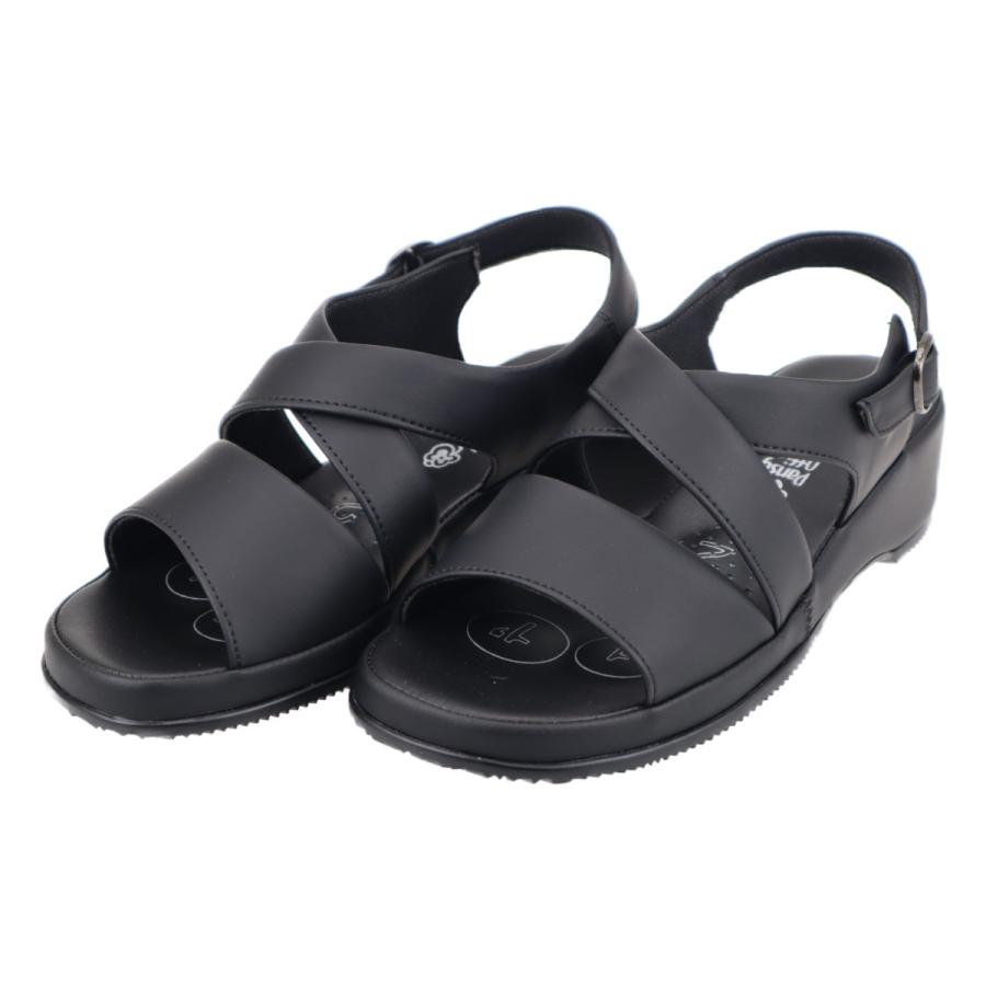 Pansy パンジー レディース 婦人 オフィスサンダル 疲れない 仕事 ブラック 5302 国際ブランド 事務所履き 履きやすい