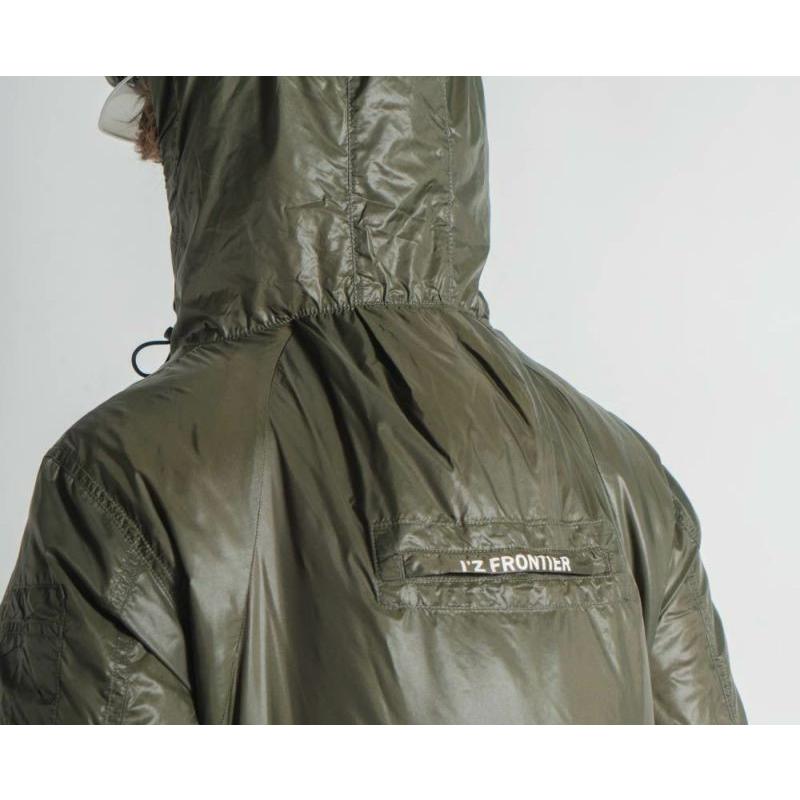 【交換不可】【ベスト単品販売】 メンズ ベスト 作業着 作業服 EFウェア アイズフロンティア 10175 シルバーグレー A.S.半袖ワークジャケット フルハーネス対応 |  | 02