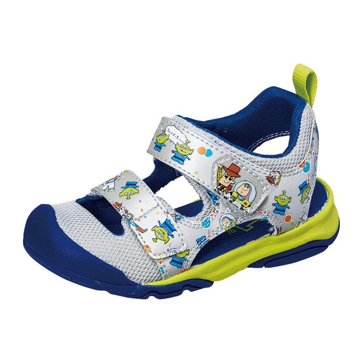 セール品 サイズ交換不可商品 ディズニー 子供靴 キッズ男の子向け サマーサンダル Dn C1233 グレイ Disney Y トイストーリー てくてく 通販 Yahoo ショッピング