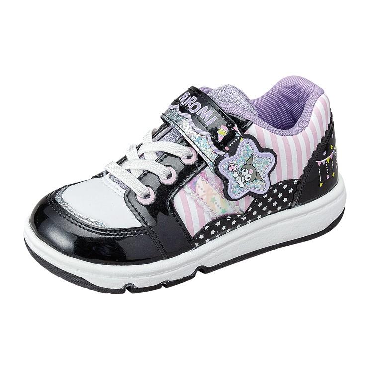 ムーンスター サンリオ クロミちゃん 女の子向け 子供靴 キッズスニーカー シューズ San C004 ブラック てくてく 通販 Yahoo ショッピング