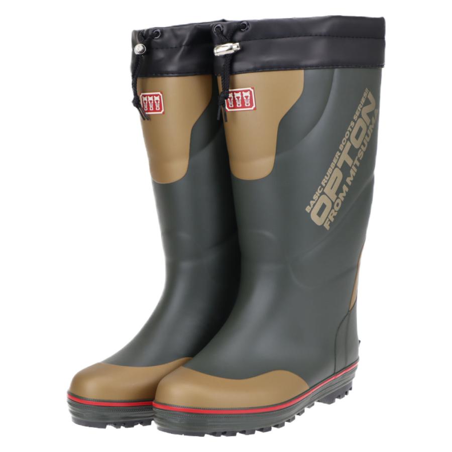 ミツウマ 防寒長靴 メンズ 紳士用 男性用 滑りにくい レインブーツ防寒長靴 寒冷地仕様 冬 雪 オプトン19 カーキ 19kakij てくてく 通販 Yahoo ショッピング
