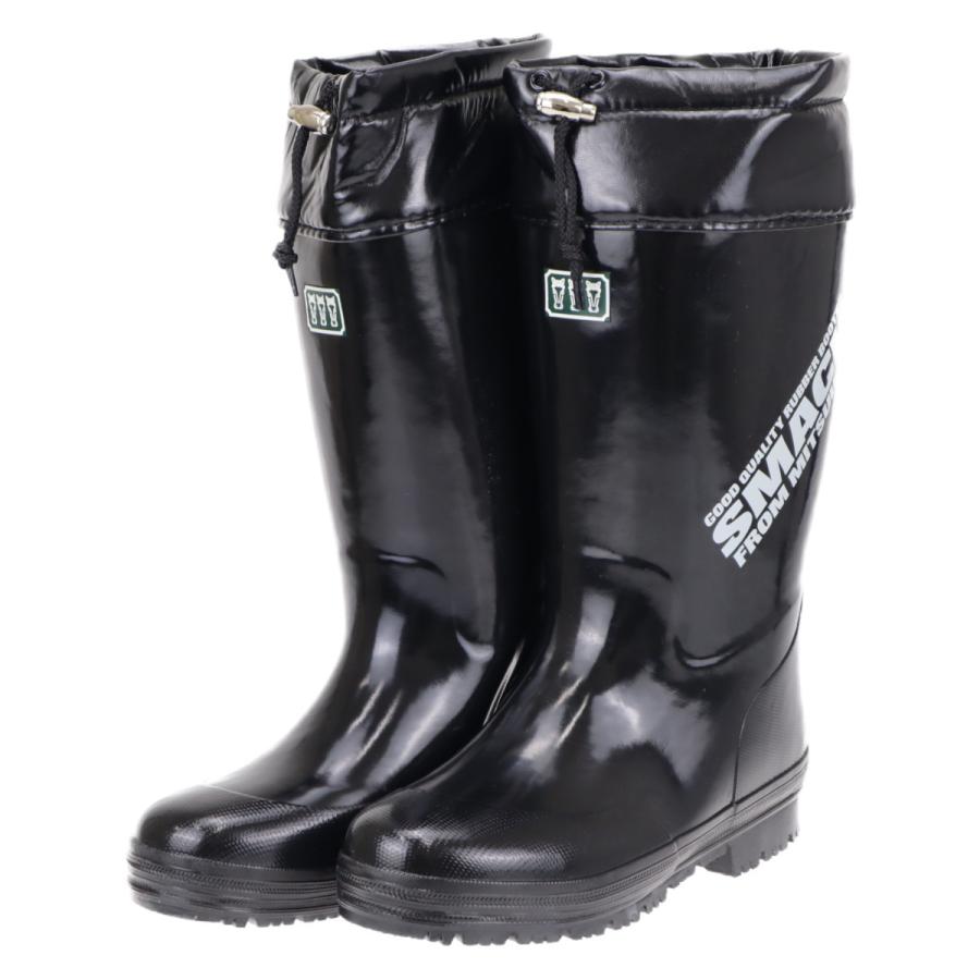 セール品 ミツウマ メンズ 紳士 防寒長靴 冬 雪 寒冷地仕様 レインブーツ 滑りにくい スマック ブラック nvj てくてく 通販 Yahoo ショッピング