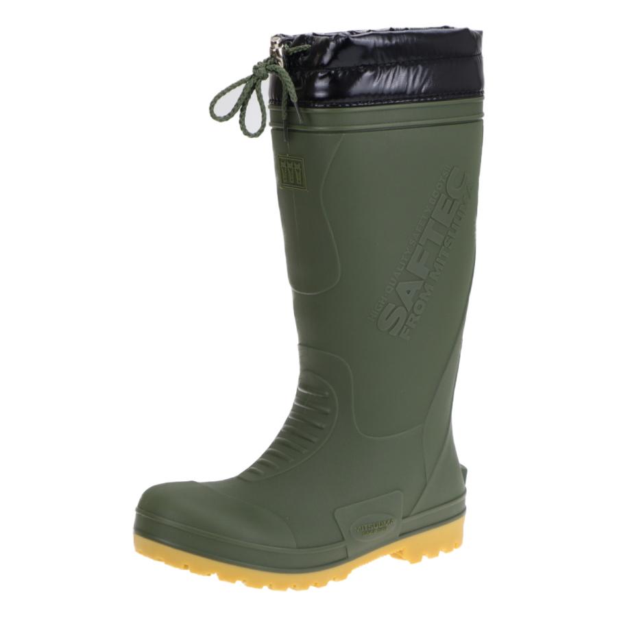 ミツウマ 三馬 メンズ 滑りにくい 防寒安全長靴 レインブーツ 作業