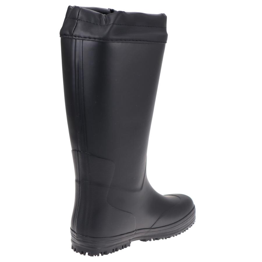 ミツウマ メンズ 紳士 防寒長靴 冬 雪 寒冷地仕様 太型タイプ レインブーツ 滑りにくい スマック2210 ブラック 黒 |  | 02