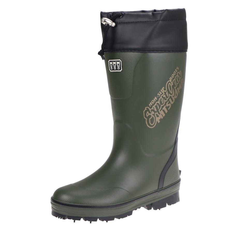 ミツウマ メンズ スパイクブーツ 2260MUNS カーキ 紳士 スチールピン