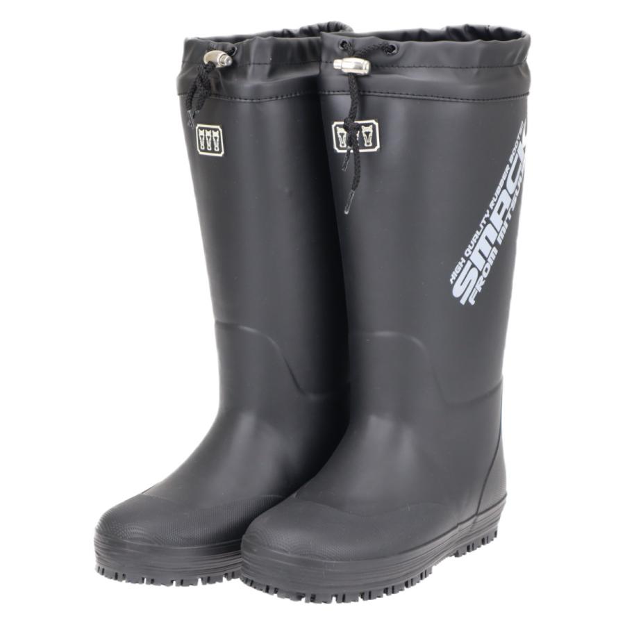 ミツウマ メンズ 紳士 カバー付き 滑りにくい 防寒長靴 レインブーツ 太型タイプ 雪 冬 スマック05 ブラック てくてく 通販 Yahoo ショッピング