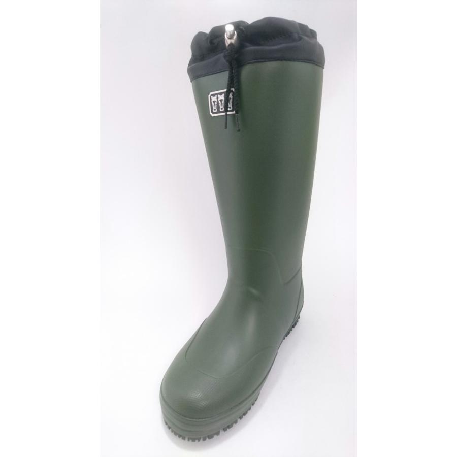 ミツウマ メンズ 紳士 カバー付き 滑りにくい 防寒長靴 レインブーツ 太型タイプ 雪 冬 スマック05 カーキ kaki てくてく 通販 Yahoo ショッピング