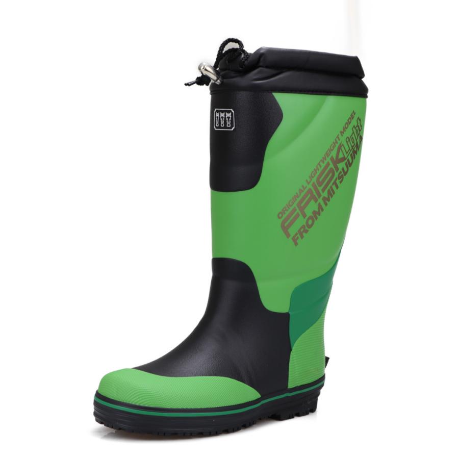 三馬 ミツウマ メンズ 紳士 男性用 軽量設計 防寒長靴 滑りにくい レインブーツ 寒冷地仕様 冬仕様太型 フリスクライト38 グリーン green てくてく 通販 Yahoo ショッピング