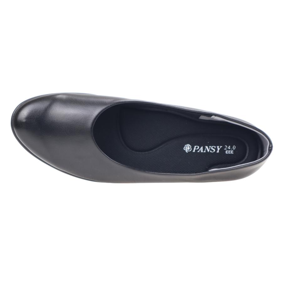 パンプス レディース 靴 パンジー pansy 4087 ブラック 黒 オフィス 立ち仕事 入学式 冠婚葬祭 フォーマル 日本製 | PANSY | 03