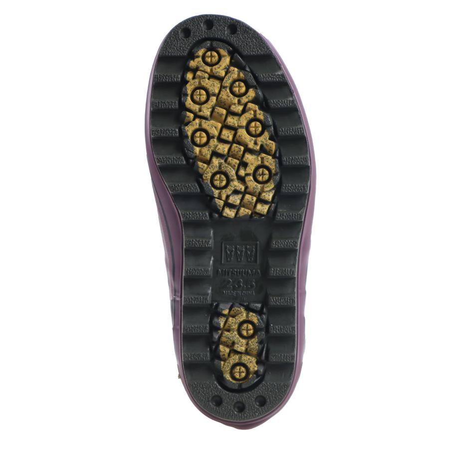 ミツウマ レディース 婦人 女性用 滑りにくい長靴 軽い 軽量 防寒長靴 レインブーツ 寒冷地仕様 冬 雪 エーファライト 4100 レーズン |  | 03