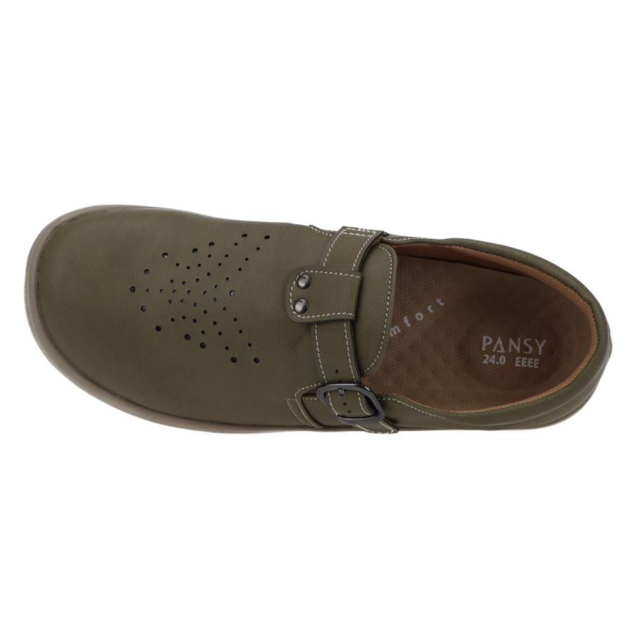 シューズ レディース 幅広 ゆったり可愛い 靴 4e パンジー Pansy 4566 12月スーパーsale