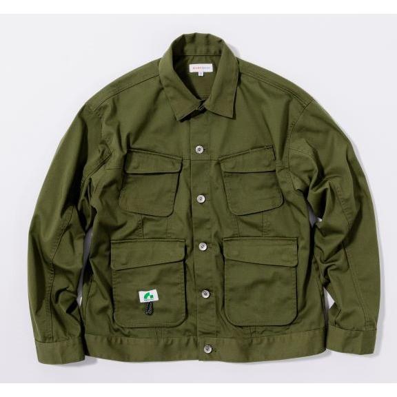SOWA（ソーワ） 4702-00 オリーブ 長袖ブルゾン BEAMS DESIGN 作業服 