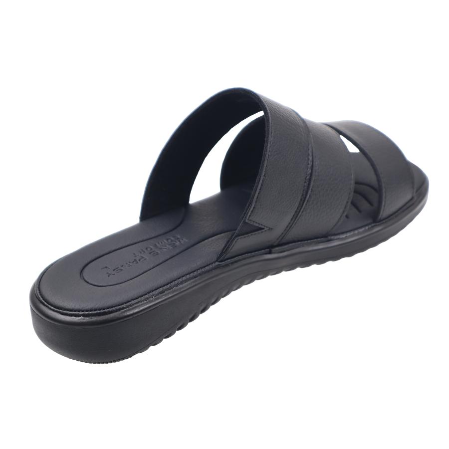 【在庫限り】メンズ サンダル パンジー 6033 ブラック pansy  紳士用 つっかけ 普段履 事務所履 3本バンド | PANSY | 02