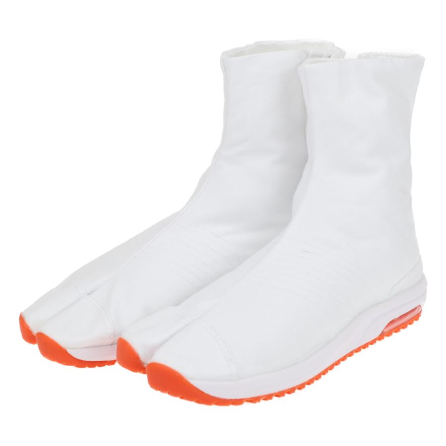 祭り足袋 丸五 メンズ レディース  紳士 女性 エアークッション入り 地下足袋 祭り衣装 神輿 ハッピに エアージョグV6枚 ホワイト | 