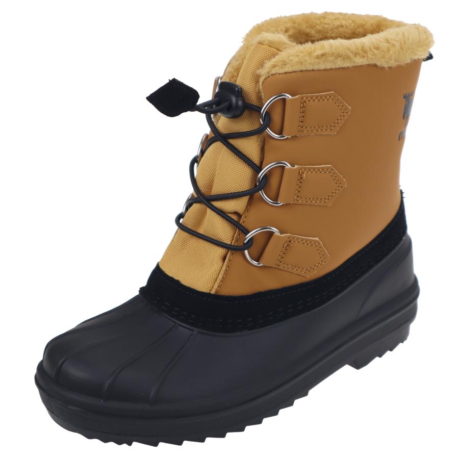 moz モズ スウェーデン MZ7217 キャメル おしゃれ 防寒ブーツ