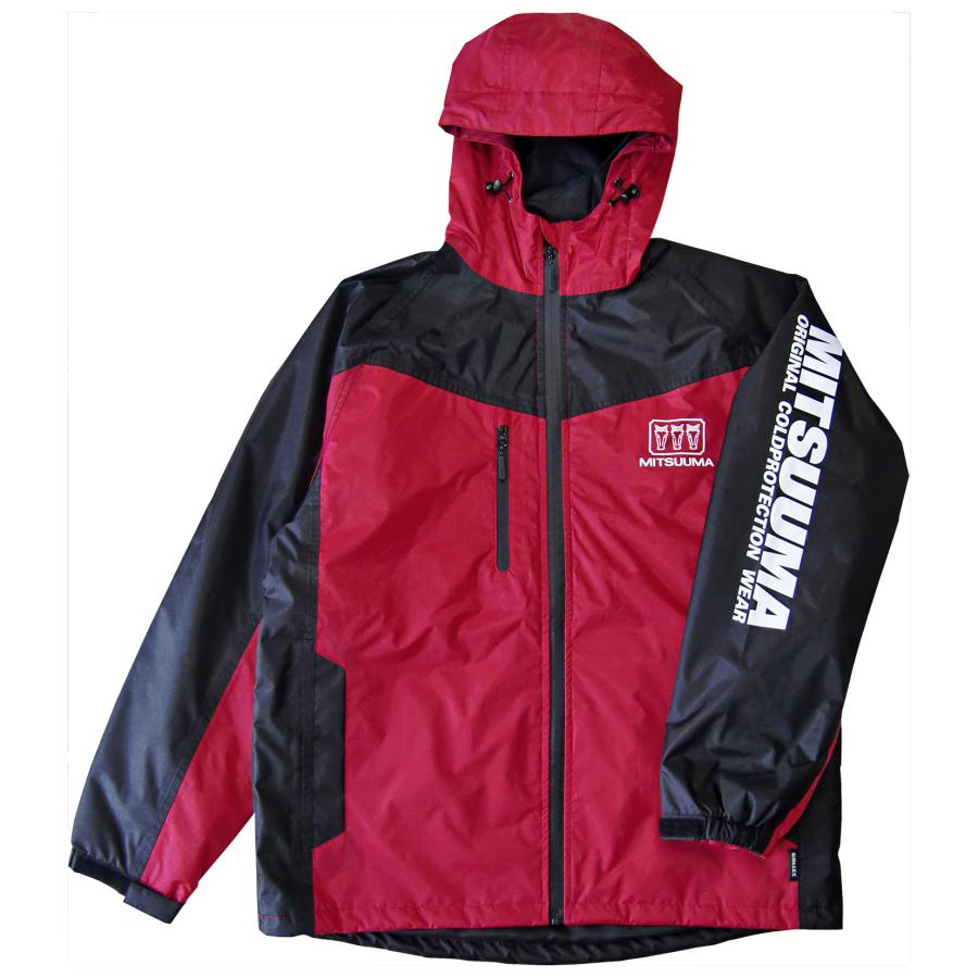 ミツウマ メンズ 防寒衣料 レインウェア レインズボン 上下セット 防水