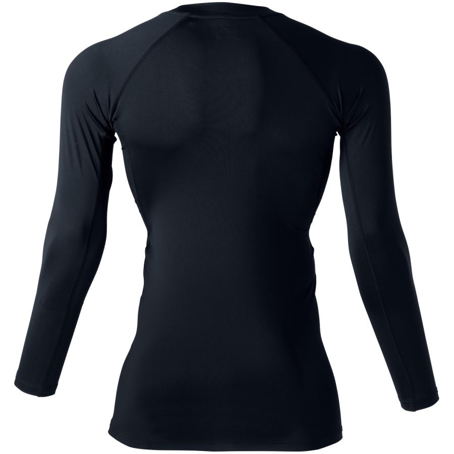 SOWA 長袖サポートシャツ インナー メンズ 冷感 消臭 吸汗速乾 UVカット 仕事服 作業着 肌着 8335-40 ブラック | SOWA | 01