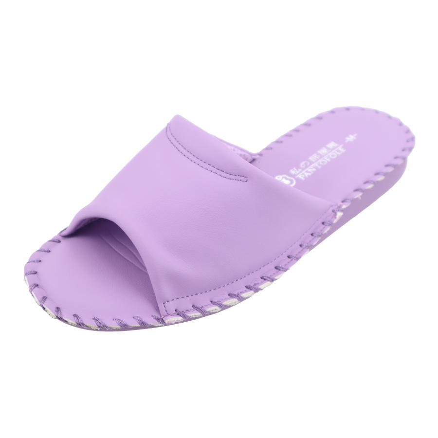 pansy パンジー レディースサンダル 女性用 婦人用 スリッパ ルームシューズ 靴 無地 室内履き 部屋履き 8693 パープル | PANSY | 01
