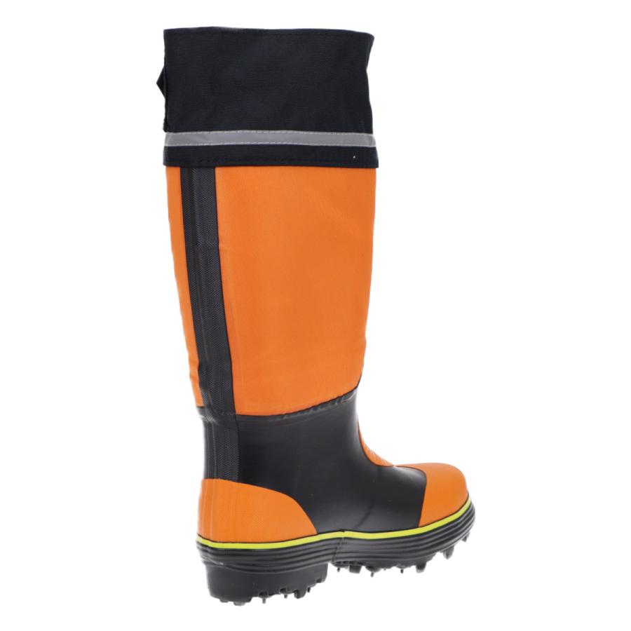 メンズ 山林用スパイク長靴 林業 登山 土木　山菜取り 丸五 マジカルスパイク＃900 オレンジ |  | 02