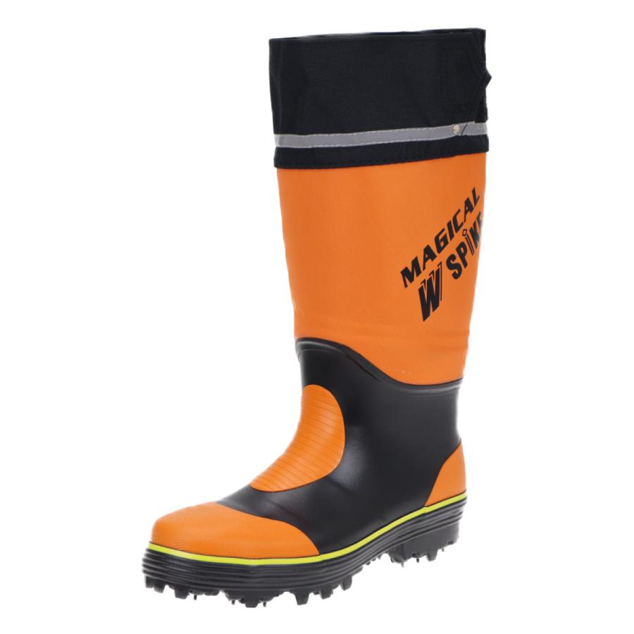 メンズ 山林用スパイク長靴 林業 登山 土木 山菜取り 丸五 マジカル