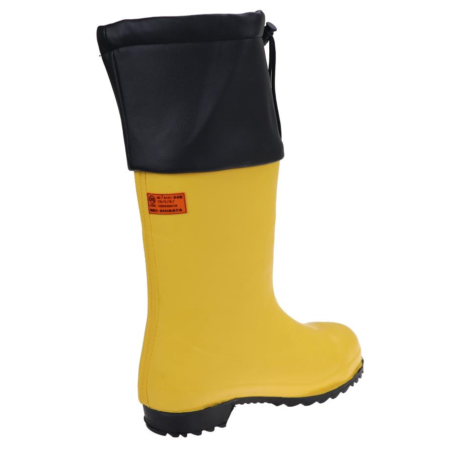 セーフティベアー 白熊 ＃1001 SIBATA シバタ工業 メンズ 防寒ブーツ 防寒長靴 倉庫 寒冷地 冷蔵庫 冷凍庫 運輸現場にも AC092 カバー付き イエロー | シバタ工業 | 02