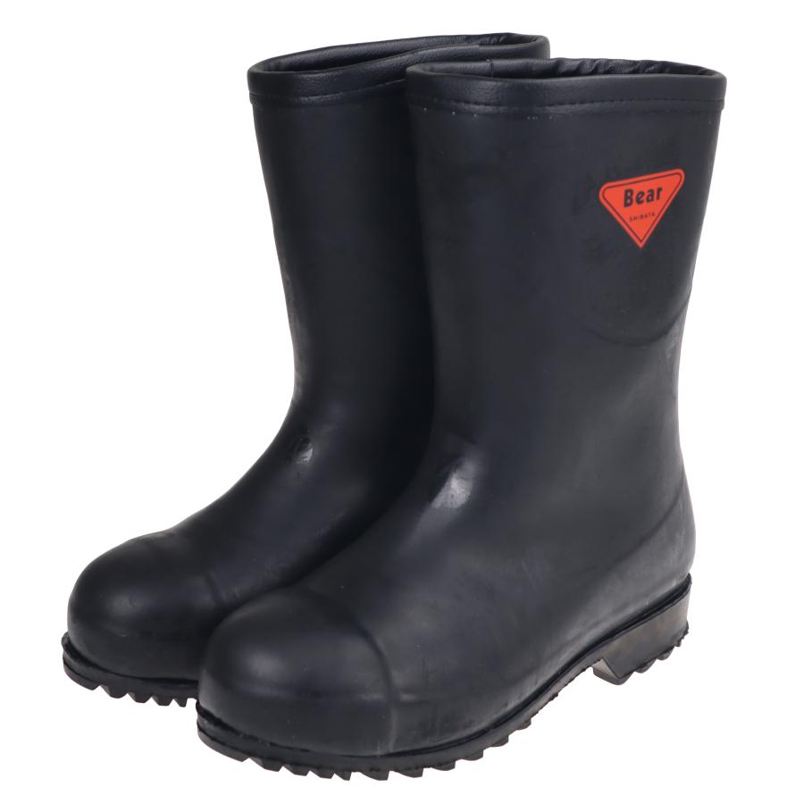 セーフティベアー ＃1011 SIBATA シバタ工業 メンズ 防寒長靴 倉庫 寒冷地 運輸現場にも AC122 ブラック | 