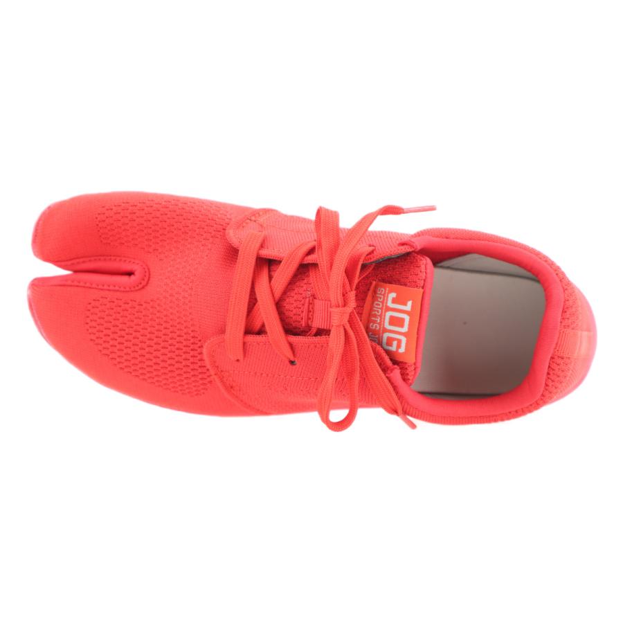 丸五 マルゴ MARUGO メンズ レディース スポーツジョグAIR 赤 足袋型スニーカーシューズ エアークッション入 祭り ランニング トレーニング | MARUGO | 03