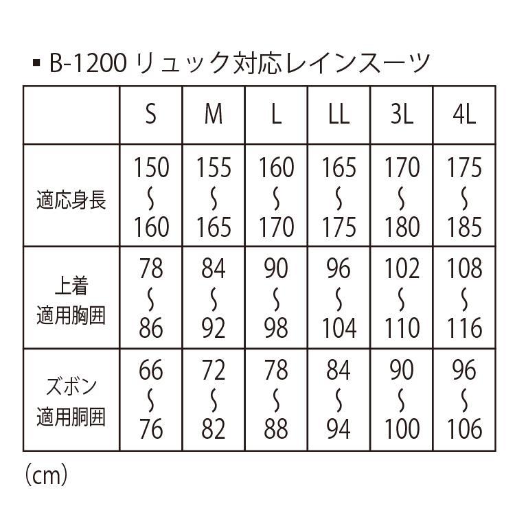 弘進ゴム ストームバスター B1200 ブラウン リュック対応レインスーツ 耐水 レイン 通学 リュック 梅雨 通勤 合羽 カッパ 上下 アウトドア バッグ対応 |  | 12