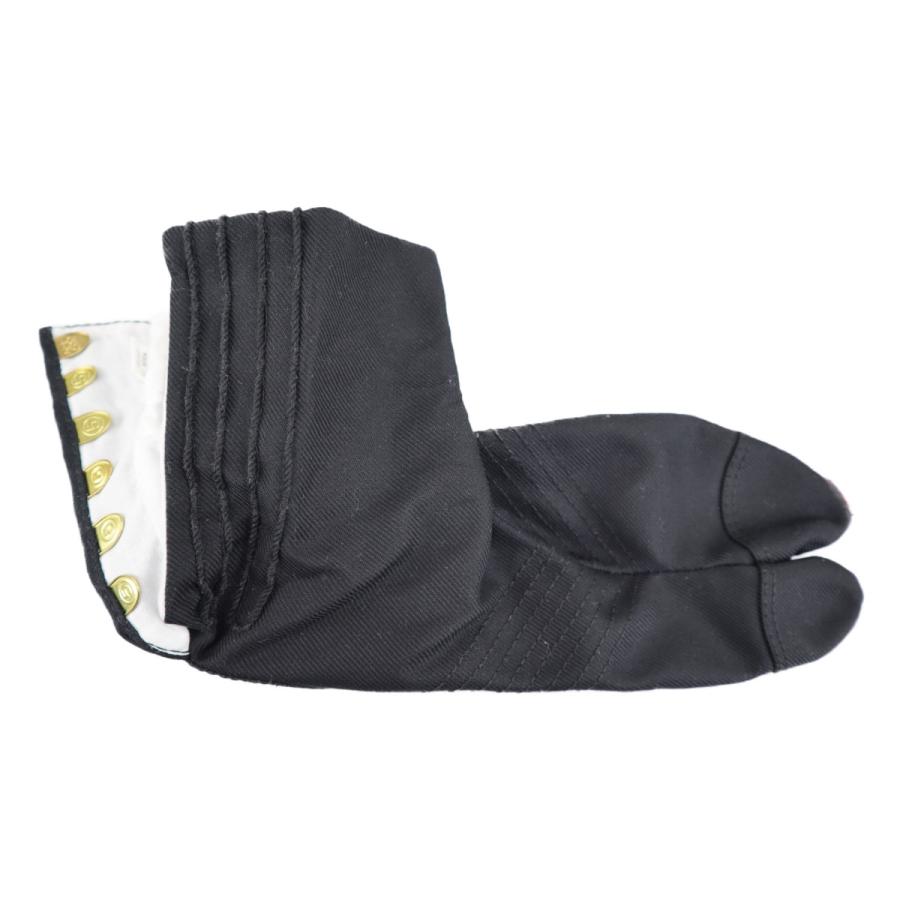 祭り足袋 丸五 メンズ レディース 紳士 女性 エアークッション入り 地下足袋 祭り衣装 神輿 ハッピに エアージョグV6枚 ブラック | MARUGO | 03