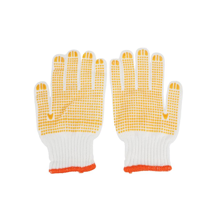 防寒軍手 フリーサイズ おたふく手袋 G91 防寒スベリ止め軍手 5双組 建築 土木 DIY 清掃 寒さ対策 | おたふく（手袋） | 02