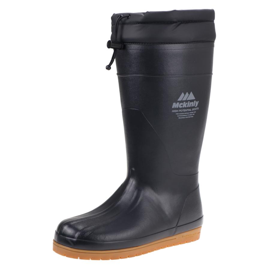 弘進ゴム メンズ 紳士 レインブーツ 滑りにくい 暖かい 防寒長靴 寒冷