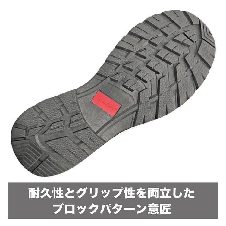 HUMMER（ハマー） メンズ スニーカー シューズ 靴 HM-S100 ブラック 透