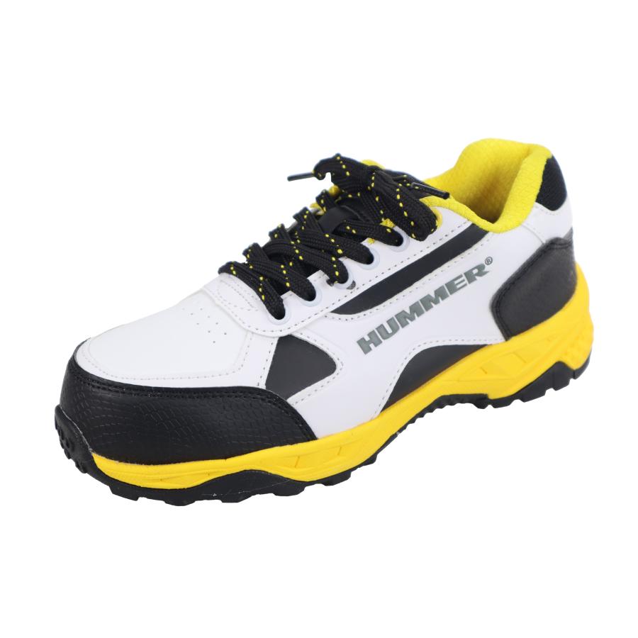ハマー HUMMER HM-S1 メンズ ワークシューズ 作業靴 セーフティー ローカット 安全靴 鋼製先芯 HM-S1 ホワイト